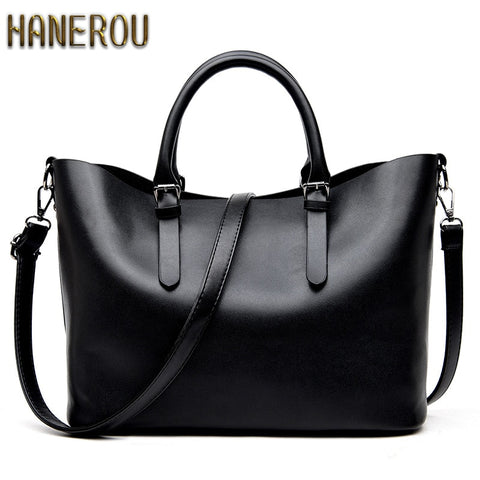 Bolso Mujer Negro 2019 Fashion Hobos Women Bag Ladies Brand Leather Handbags Spring Casual Tote Bag Big Shoulder Bags For Woman