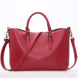 Bolso Mujer Negro 2019 Fashion Hobos Women Bag Ladies Brand Leather Handbags Spring Casual Tote Bag Big Shoulder Bags For Woman